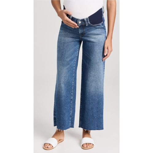 DL1961 Hepburn Maternity Wide Leg Jeans