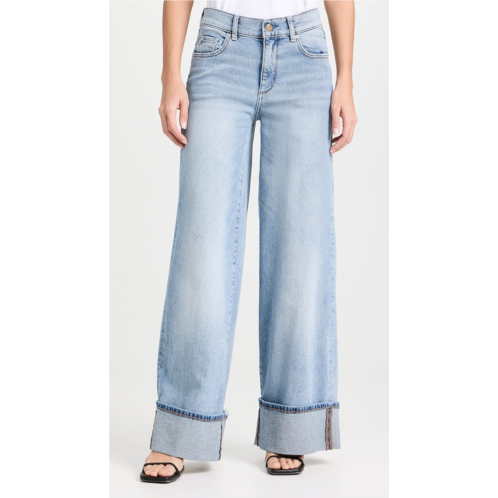 DL1961 Hepburn Low Rise 32 Ravello Cuffed Jeans
