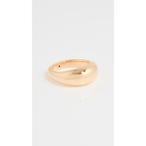 EF Collection 14k Gold Jumbo Dome Ring