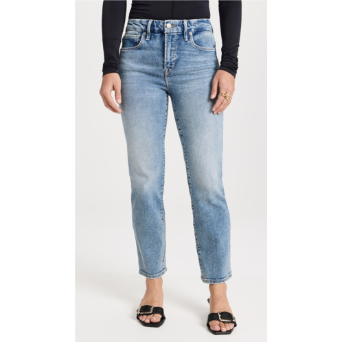 Good American The Good Petite Straight Jeans