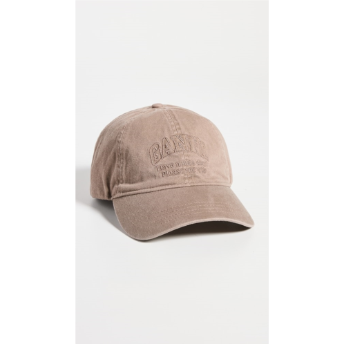 GANNI Cap Patch Hat