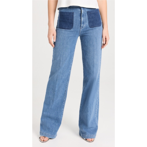 LE JEAN Virgina Wideleg Jeans
