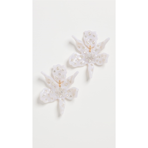 Lele Sadoughi Small Paper Lily Earrings