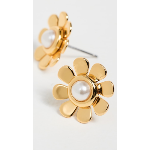 Lele Sadoughi Daisy Stud Earrings