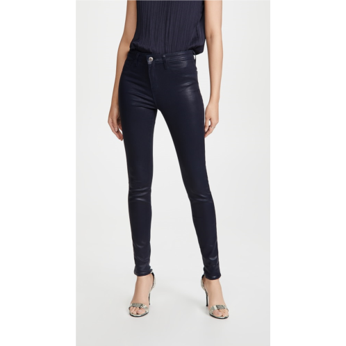 L  AGENCE Marguerite High Rise Coated Skinny Jeans
