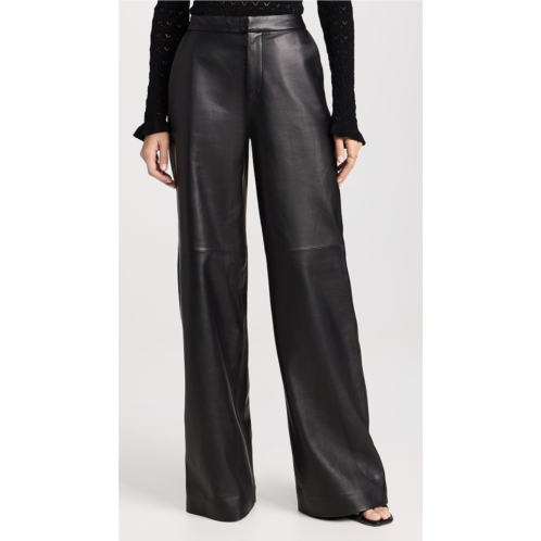 L  AGENCE Livvy Straight Leg Trousers