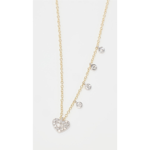 Meira T Diamond Heart Necklace