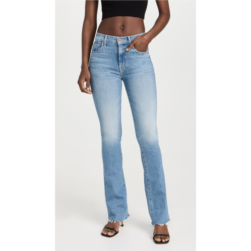 MOTHER The Insider Sneak Fray Jeans