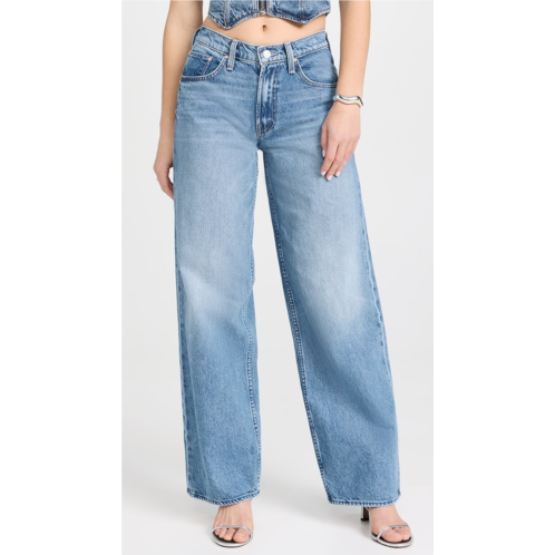 MOTHER The Down Low Spinner Sneak Jeans