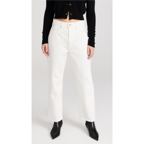 MOUSSY VINTAGE Robco Wide Straight-CP WHT Jeans