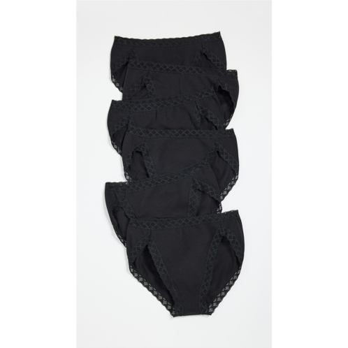 Natori Bliss French Cut Panties 6 Pack