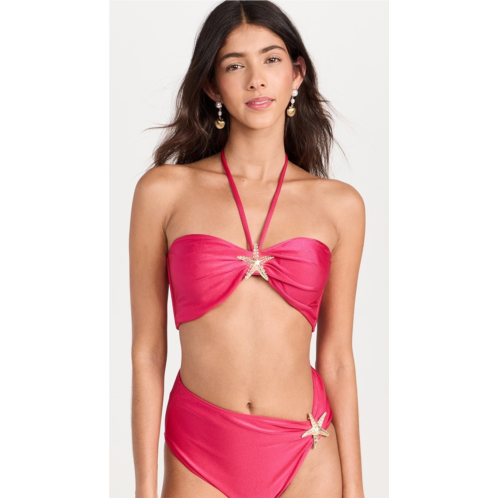 PatBO Starfish Bikini Top