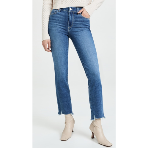 PAIGE Cindy Bay Jeans with Destroyed Hem