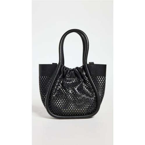 Proenza Schouler Extra Small Ruched Tote in Perforated Leather