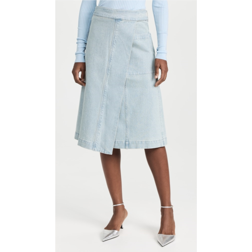Proenza Schouler White Label Iris Wrap Skirt