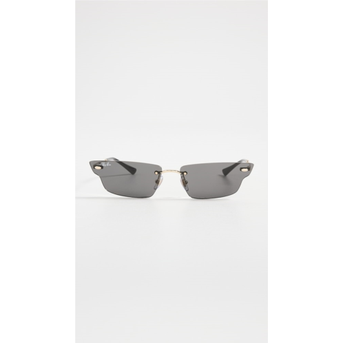 Ray-Ban RB3731 Anh Irregular Sunglasses