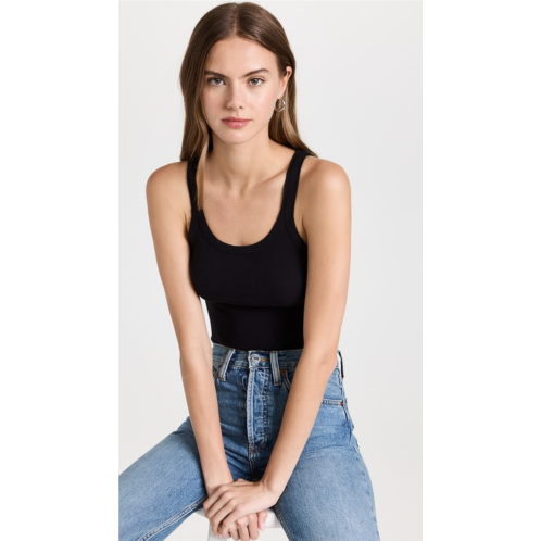 RE/DONE Cropped ribbed tank