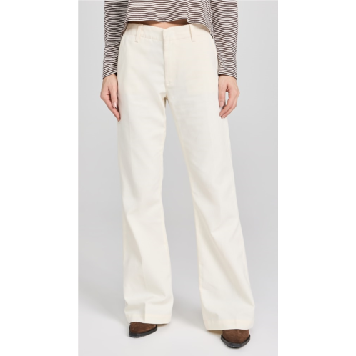 RE/DONE Mid Rise Flared Trousers