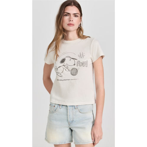 RE/DONE 70S Snoopy Tennis Loose Tee