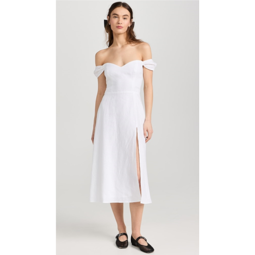 Reformation Bridgton Linen Dress