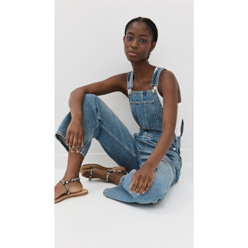 Reformation River Relaxed Denim Overalls