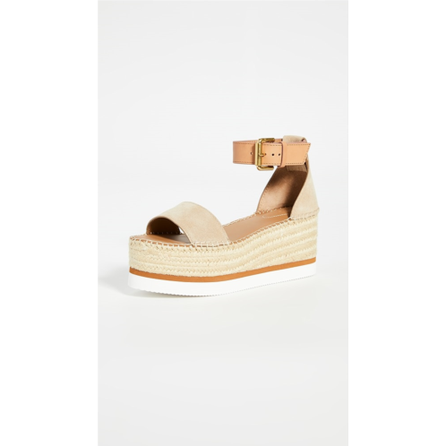 Chloe Glyn Flatform Espadrilles