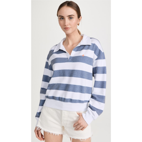 SUNDRY Sail Collar Sweatshirt