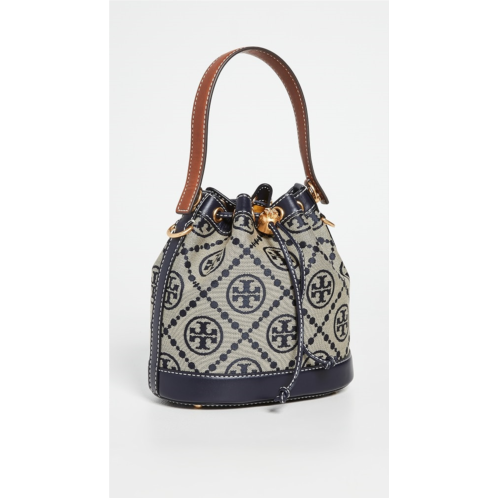 Tory Burch T Monogram Jacquard Bucket Bag