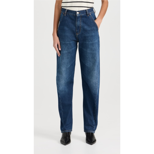 Victoria Beckham Twisted Slouch Jeans
