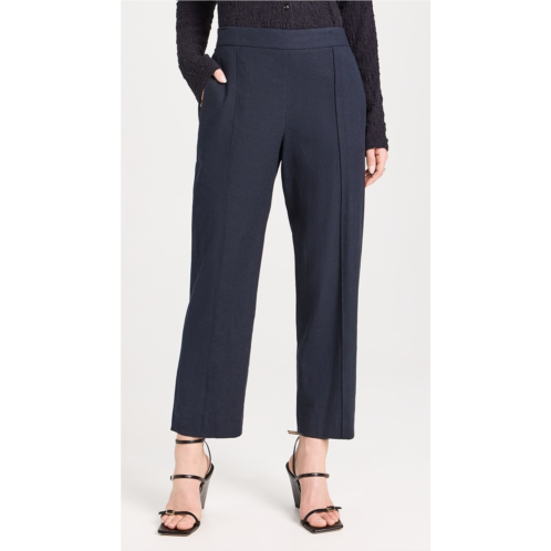 Vince Mid Rise Tapered Pull On Pants