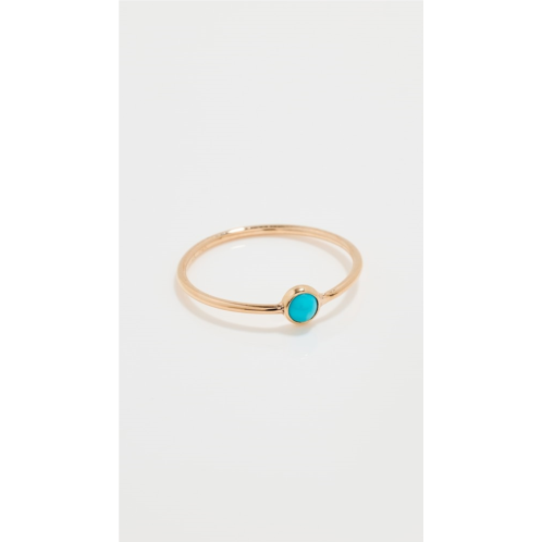 Zoe Chicco 14k Single Turquoise Gemtstone Stacking Ring