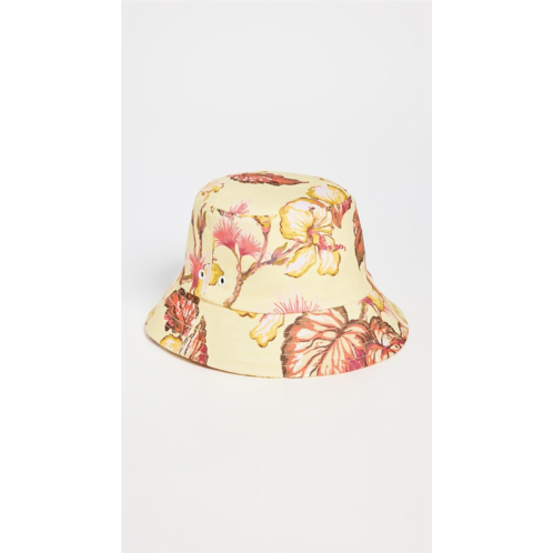 Zimmermann Printed Canvas Bucket Hat