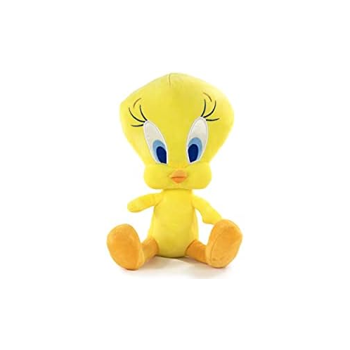 Play by Play Looney Tunes - Plush Looney Tunes Sitting Quality Super Soft (25/38 cm, Tweety)