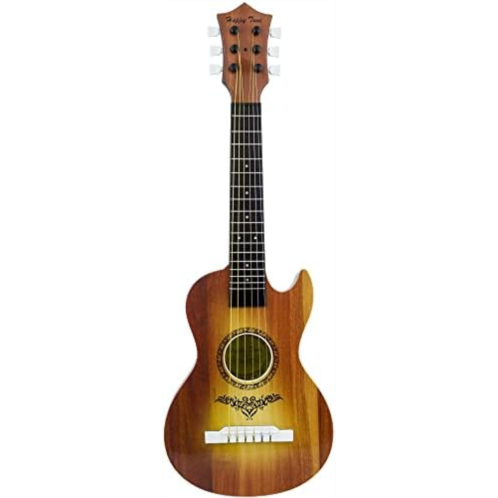 Liberty Imports 23 Acoustic Guitar, Kids 6 String Toy Guitar - Realistic Steel Strings - Beginner Practice First Musical Instrument for Children, Toddlers (Brown)