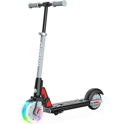 HOVERFLY GKS Lumios/Plus Kids Electric Scooter, 6 Flashing Wheels &150W Motor, Max 7 Miles Range & 7.5mph Speed, Approved UL2272 Certificate Scooter for Kids Ages 6-12