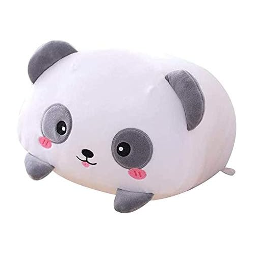 Hitoshe Panda Plush Stuffed Animal, Cute Panda Plushie Cylindrical Body Pillow Toy Gifts for Kids Birthday, Valentine, Christmas, 8inch