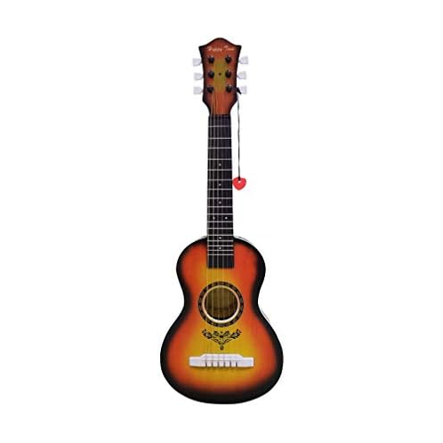 Liberty Imports 23 Acoustic Guitar, Kids 6 String Toy Guitar - Realistic Steel Strings - Beginner Practice First Musical Instrument for Children, Toddlers (Amber Sunburst)