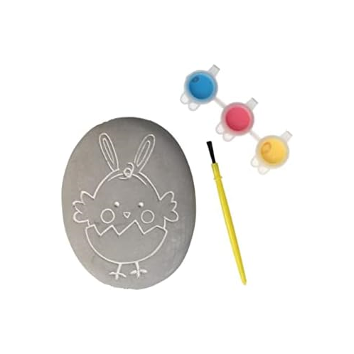 Generic Easter-Themed Rock Painting Kits (Easter Chick)