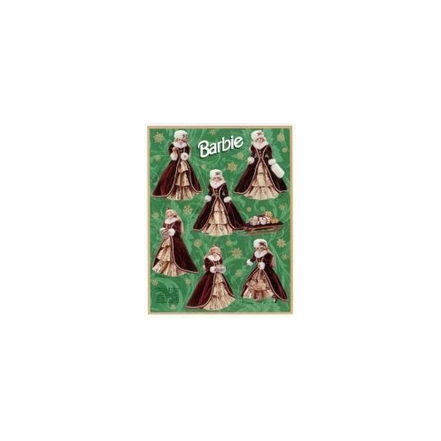 Holiday Barbie Stickers (1996)