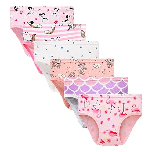 Barara King Little Girls Soft Cotton Underwear Toddler Undies Kids panties