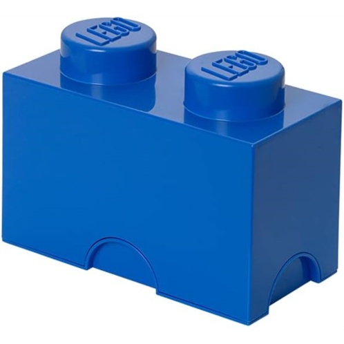 Room Copenhagen LEGO Blue Storage Box Brick 2 Bright, 2 Knobs