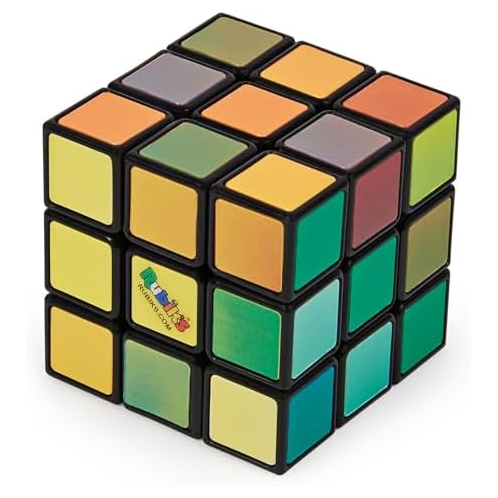 Rubiks Impossible, The Original 3x3 Cube Advanced Difficulty Classic Color-Matching Problem-Solving Puzzle Game Toy, for Adults & Kids Ages 8 and up