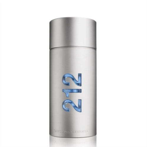 Carolina Herrera 212 Men EDT Spray - Timeless Sandalwood Scent with Fresh, Energetic Green and Sensual Peppery Spice Notes, 3.4 oz