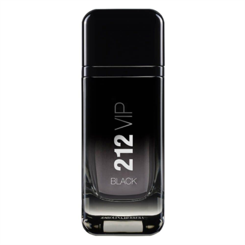 Carolina Herrera 212 Vip Black Fragrance For Men - Energetic And Spicy Scent - Notes Of Lavender, Black Vanilla Husk And Musk - Skin Friendly - Aromatic Fougere Fragrance - Edp Spr