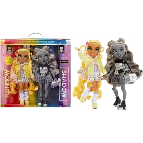 Rainbow High Madison Twins 2-Pack with Mix & Match Outfits - Great Gift for Kids & Collectors