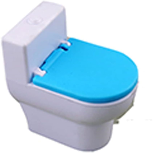 Replacement Parts for Barbie Malibu House Playset - FXG57 ~ Replacement White Toilet with Blue Lid