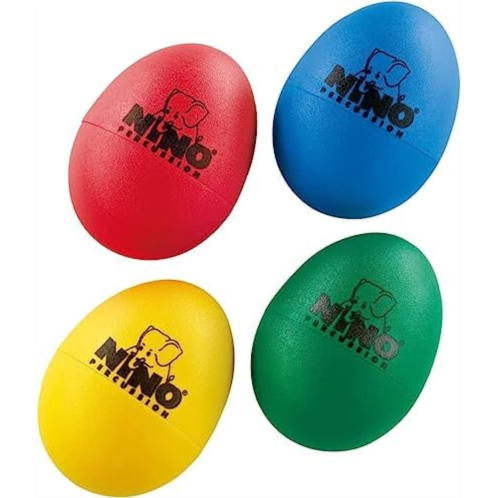 Nino Percussion Meinl NINO Plastic Egg Shaker Assortment of 4 Pieces