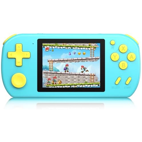 Beico Handheld Games for Kids Adults with Built in 268 Classic Retro Video Games,3.0 Color Screen Rechargeable Portable Arcade Gaming Player,Boys Girls Travel Electronics Toys Birt