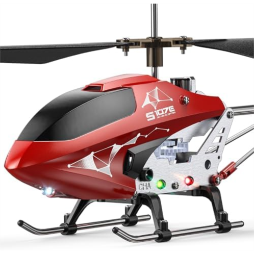 SYMA S107H-E RC Helicopter with Altitude Hold, 3.5 Channel, Gyro Stabilizer - For Kids and Beginners