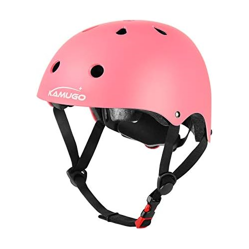 KAMUGO Kids Adjustable Helmet, Suitable for Toddler Kids Ages 2-14 Boys Girls, Multi-Sport Safety Cycling Skating Scooter Helmet